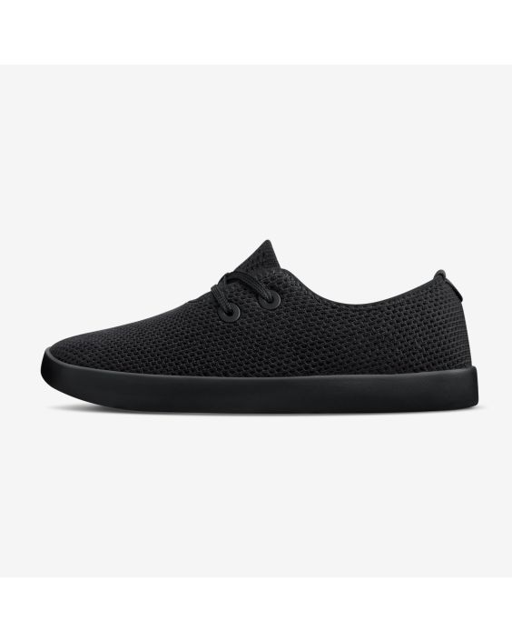 Men's Knit Casual Shoes - Natural Black (Natural Black Sole)