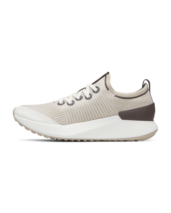 Men's Lightweight Running Shoes - Natural White/Beige (Blizzard Sole)