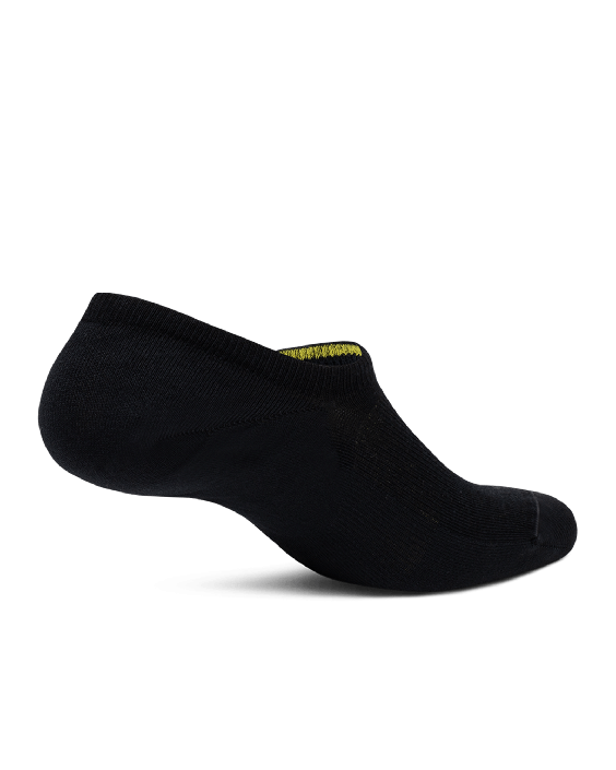 No-Show Socks - Natural Black