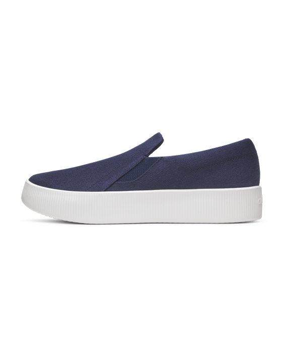 Women's Platform Slip-Ons - Deep Navy (Blizzard Sole)