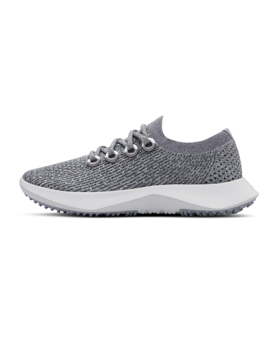 Women's Running Shoes - Medium Grey (Light Grey Sole)