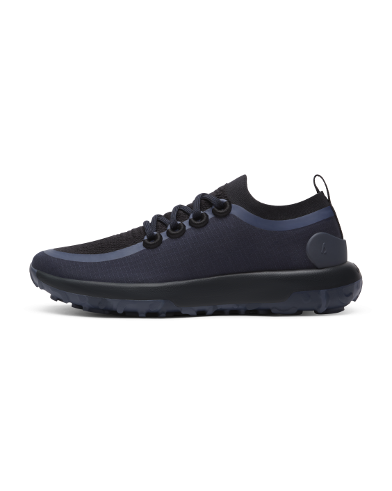 Women's Trail Running Shoes - True Navy/Hazy Indigo (Natural Black Sole)