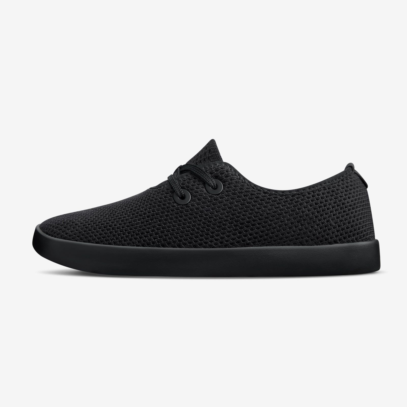 Men's Knit Casual Shoes - Natural Black (Natural Black Sole)