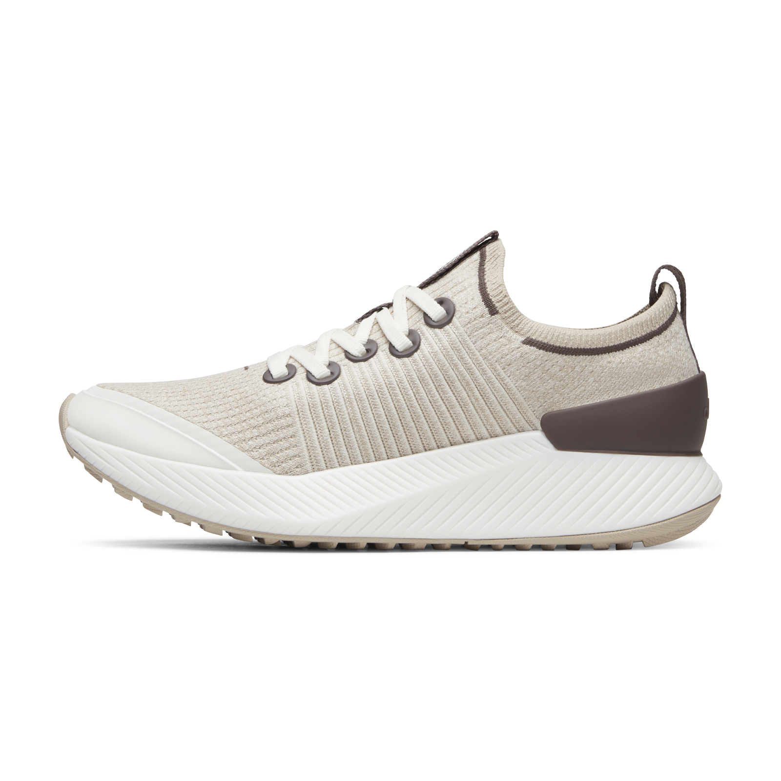 Men's Lightweight Running Shoes - Natural White/Beige (Blizzard Sole)