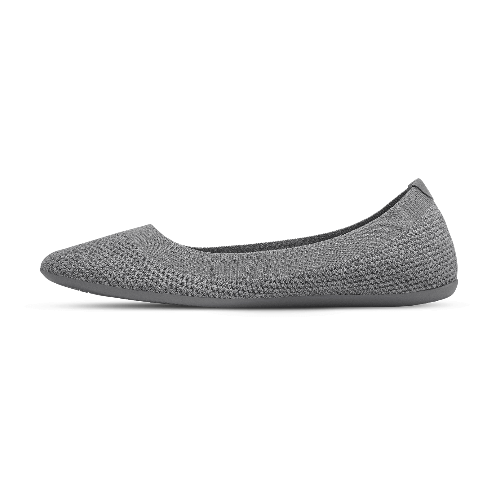 Women's Knit Ballet Flats - Mist (Dark Grey Sole)