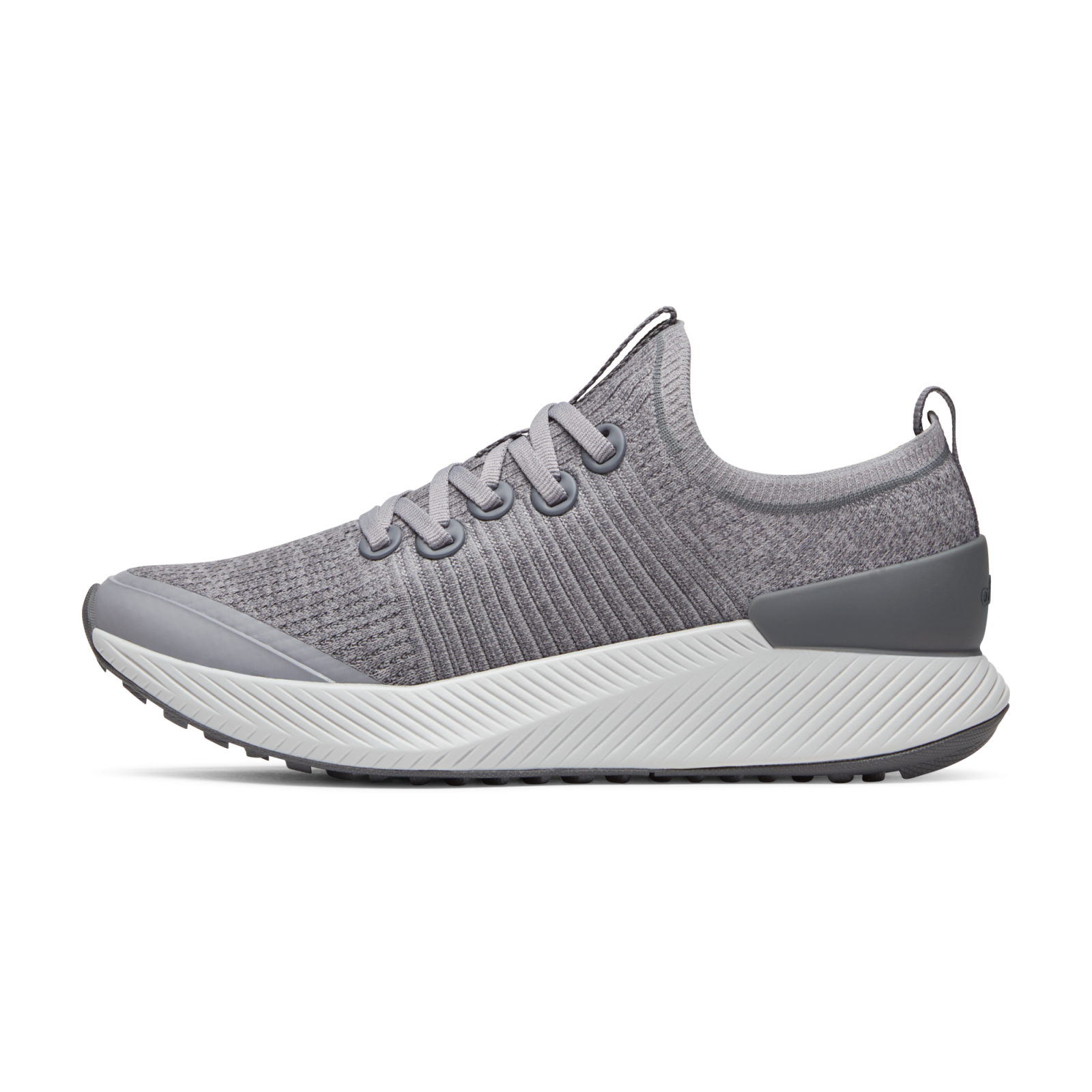 Women's Lightweight Running Shoes - Medium Grey (Light Grey Sole)