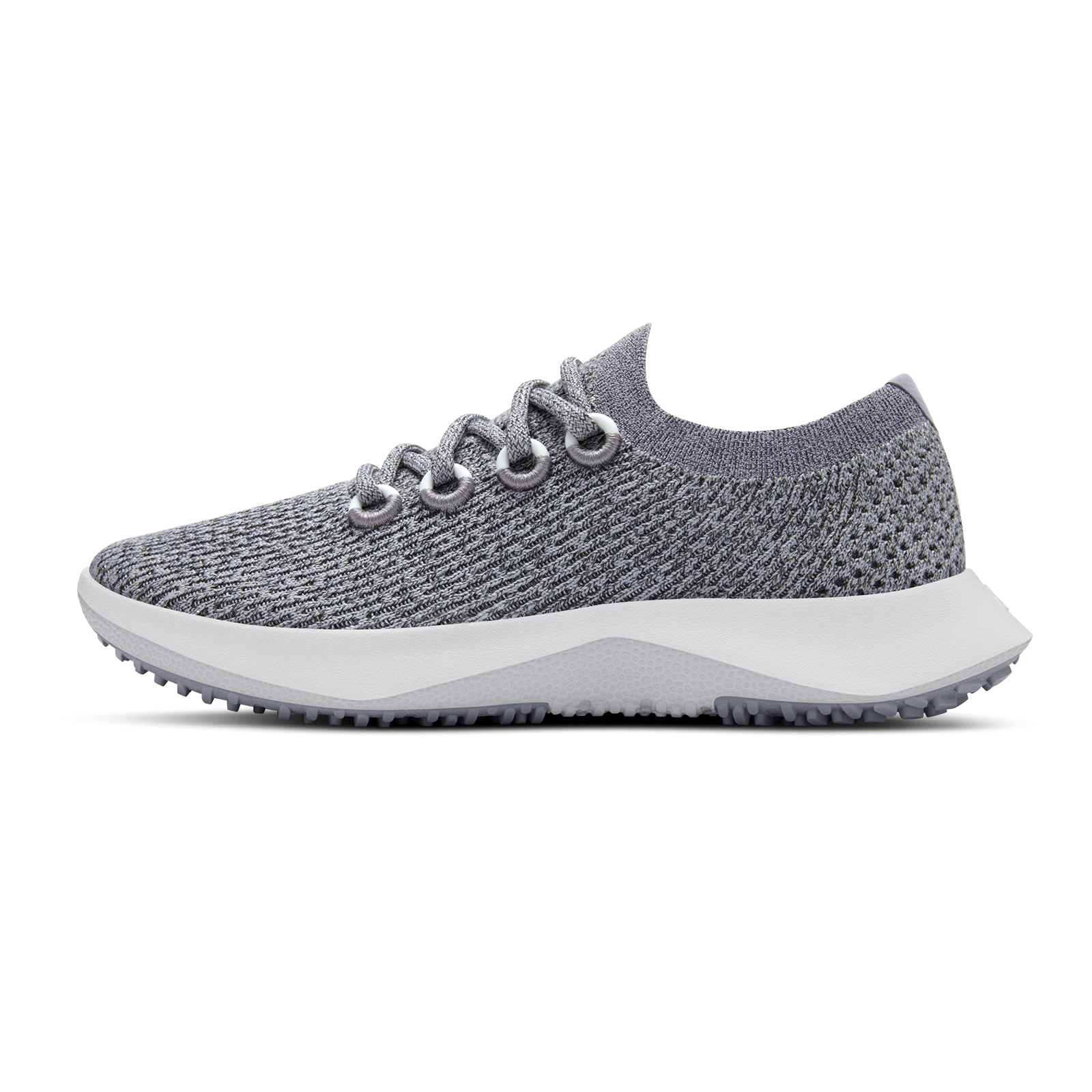 Women's Running Shoes - Medium Grey (Light Grey Sole)