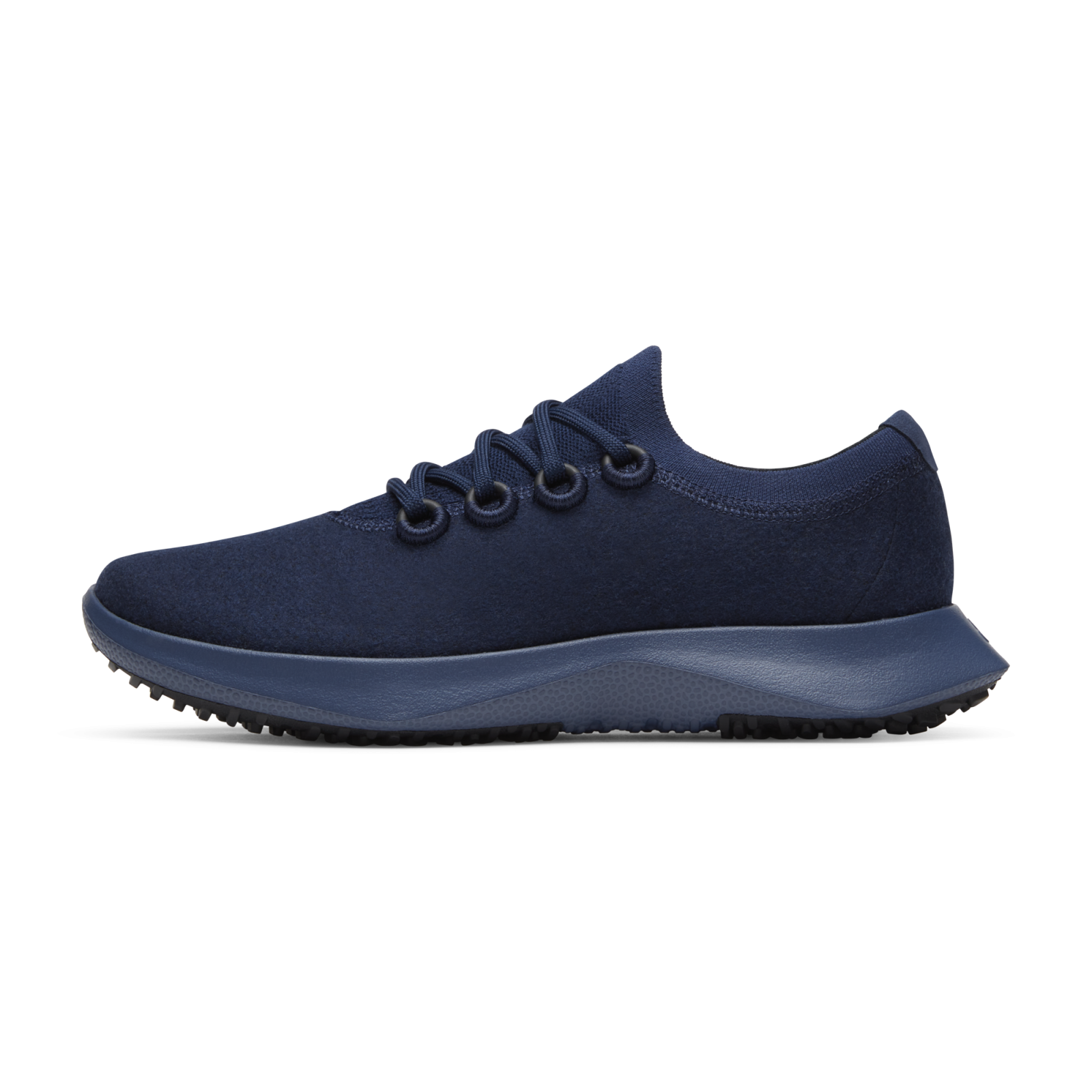 Women's Water-Repellent Wool Running Shoes - Deep Navy (Hazy Indigo Sole)