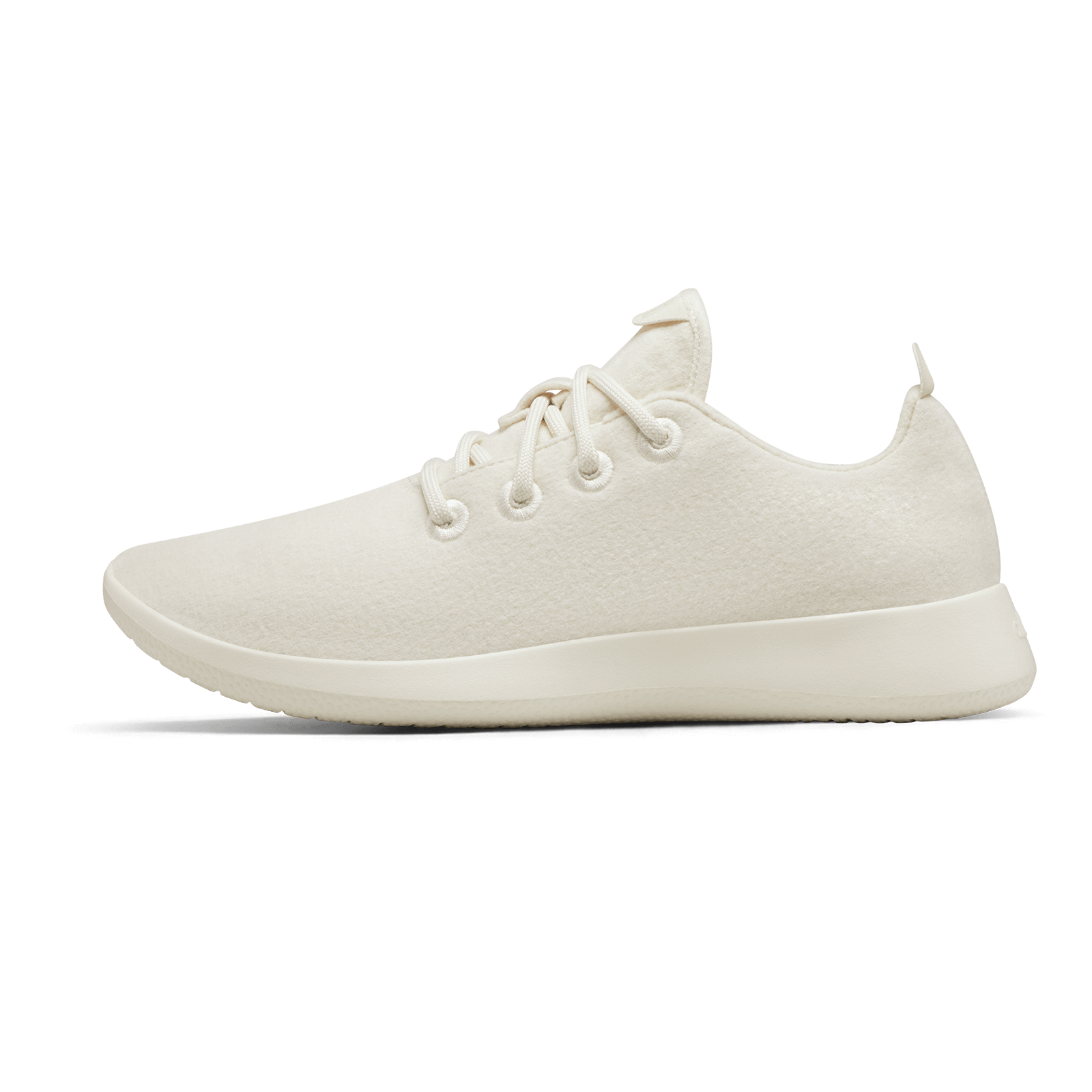 Men's Wool Sneakers - Natural White (Cream Sole)